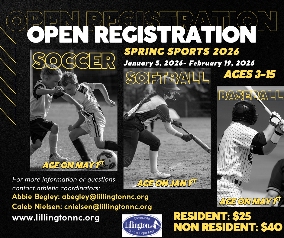 Spring Sports Registration